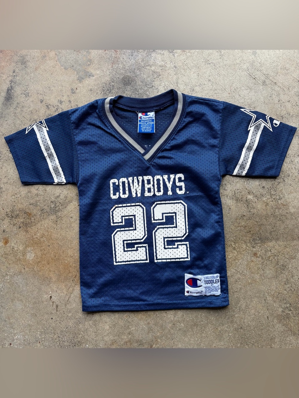 Vintage 90s Dallas Cowboys Emmitt Smith Jersey Champion NFL